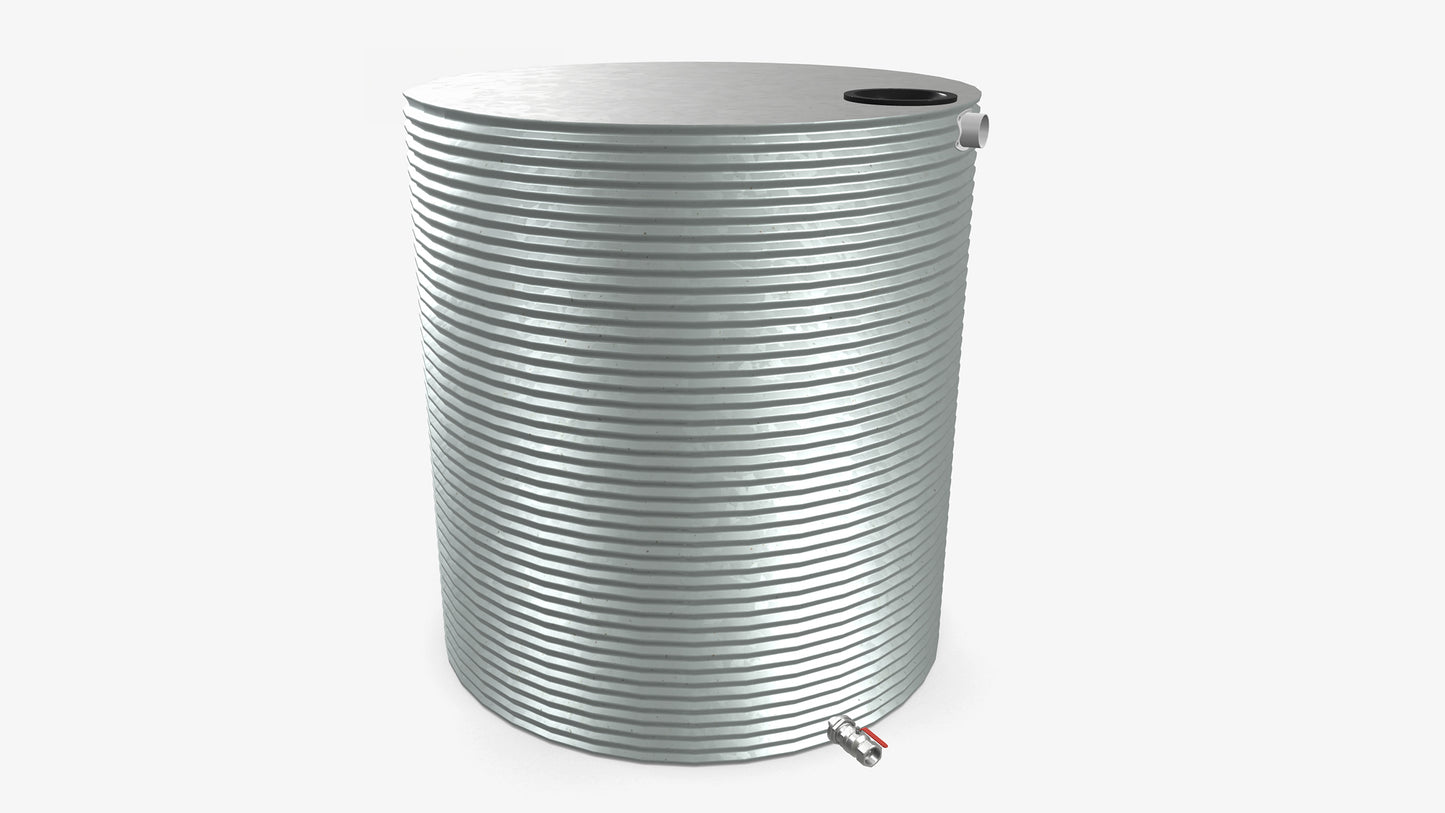 10000 Litre Skinny Round Water Tank Product Image