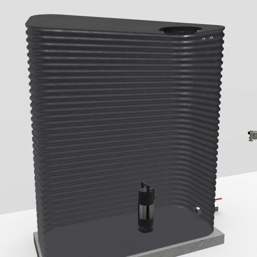 2000 Litre Slimline Water Tank