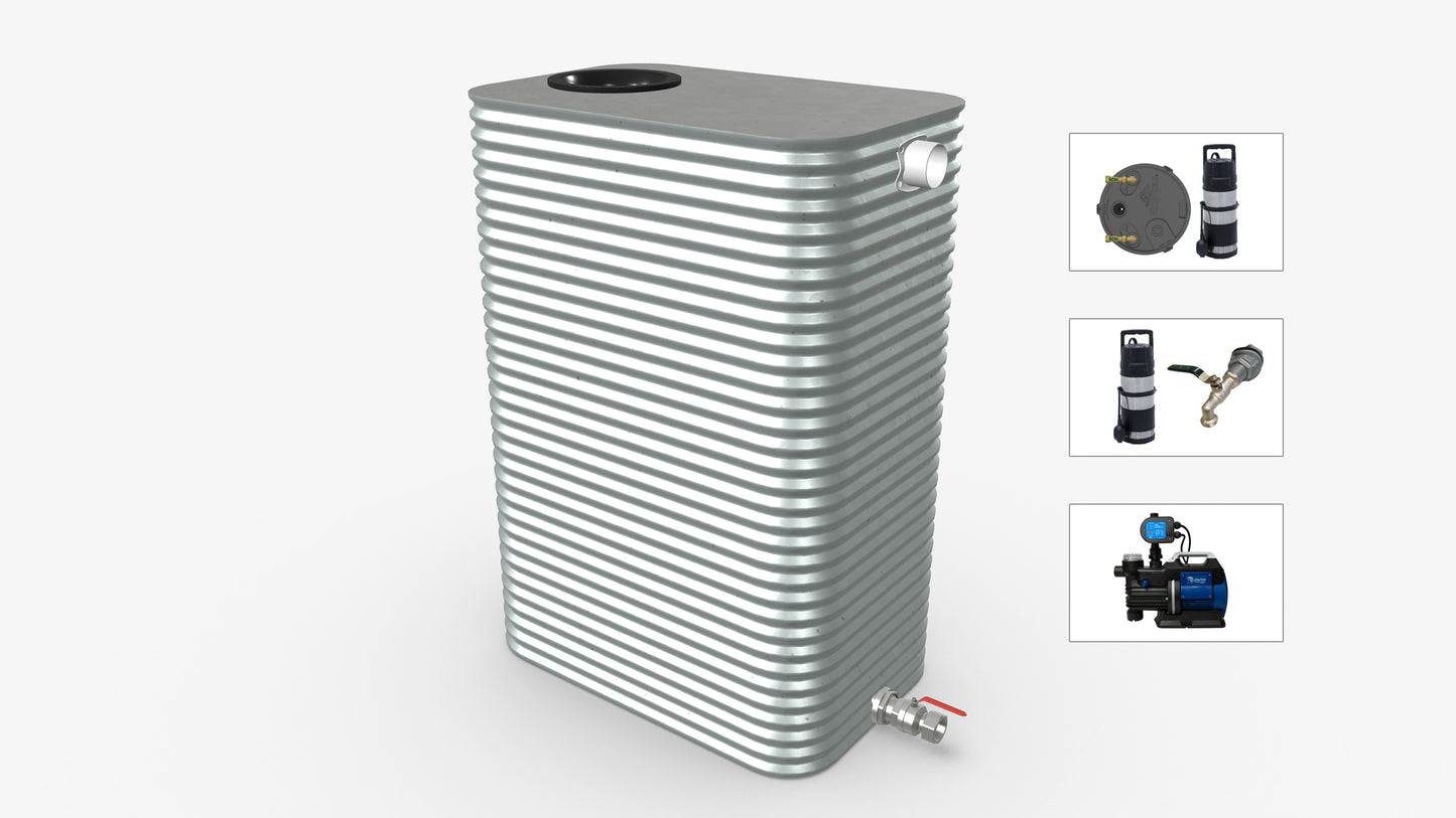 2000 Litre Modline Water Tank With Pump Bundle Product Image