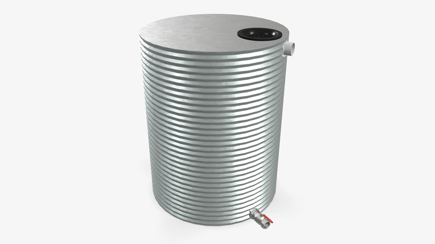 3000 Litre Round Water Tank Product Image