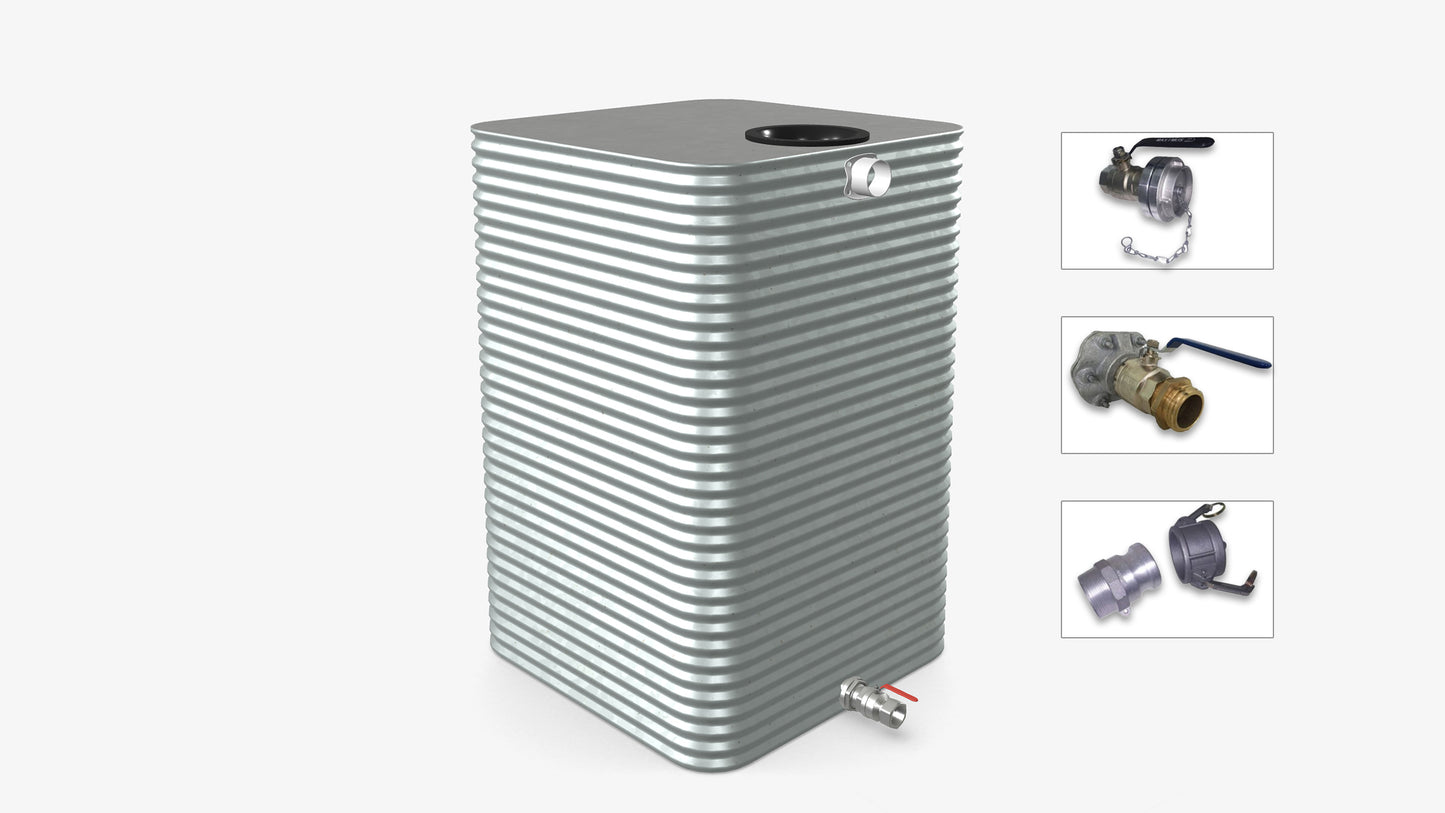 3000 Litre Square Fire Water Tank Product Image