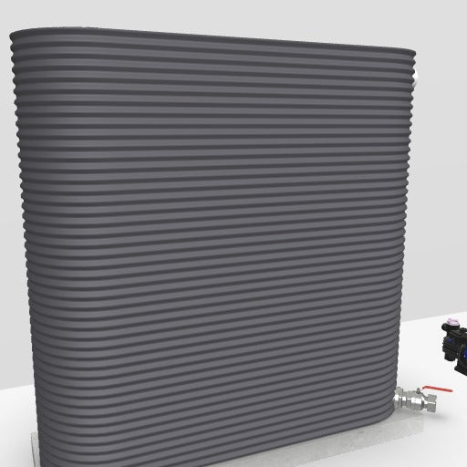 2000 Litre Slimline Water Tank