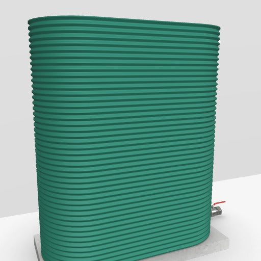2000 Litre Slimline Water Tank