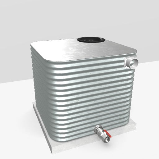 2000 Litre Slimline Water Tank