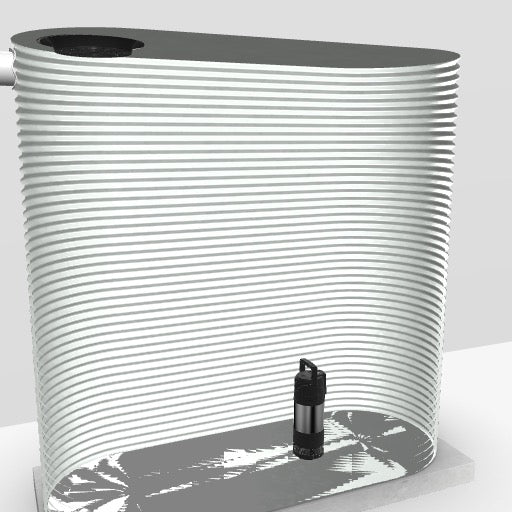 2000 Litre Slimline Water Tank
