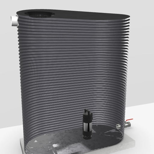 2000 Litre Slimline Water Tank