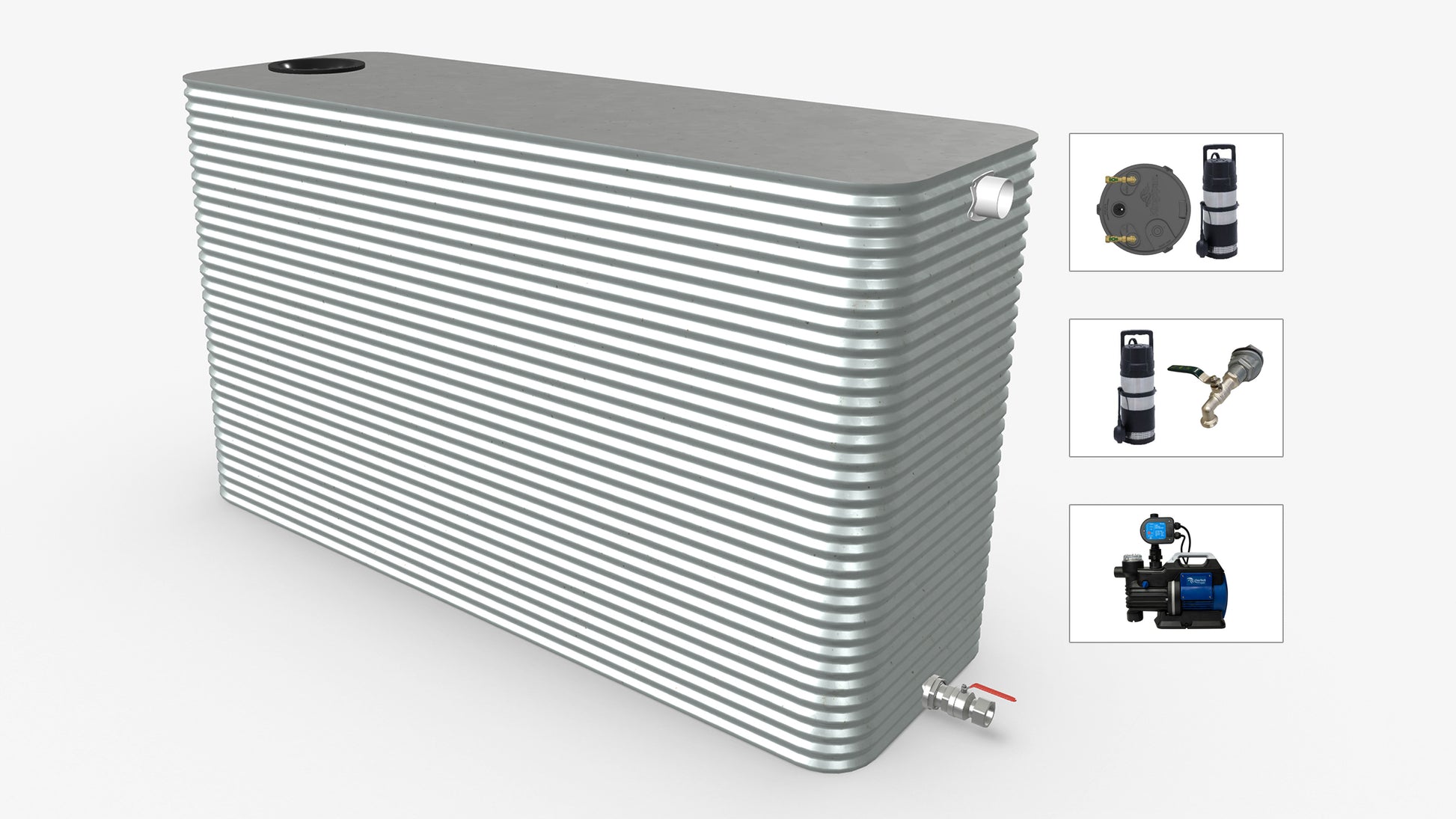 10000 Litre Modline Water Tank With Pump Bundle Product Image