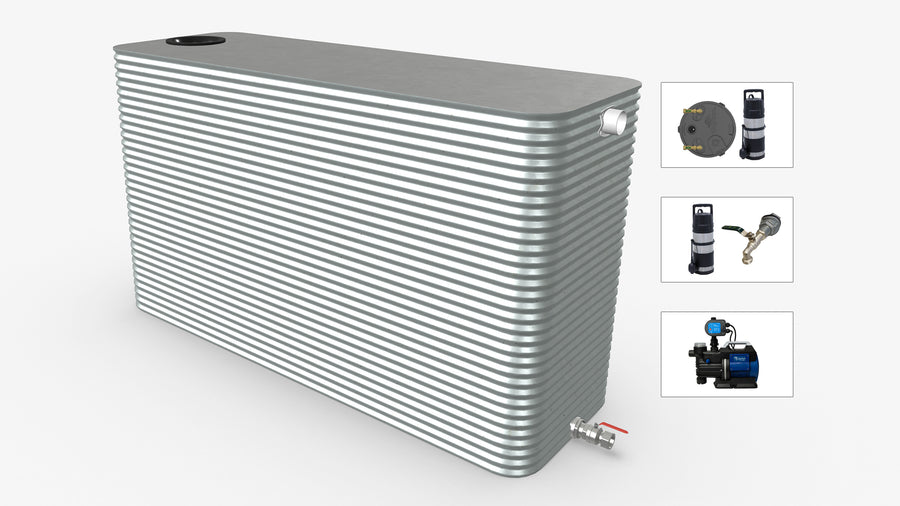 10000 Litre Modline Water Tank With Pump Bundle Product Image