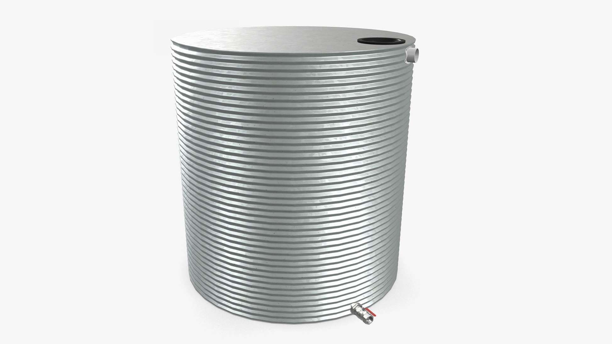 10000 Litre Skinny Round Water Tank Product Image