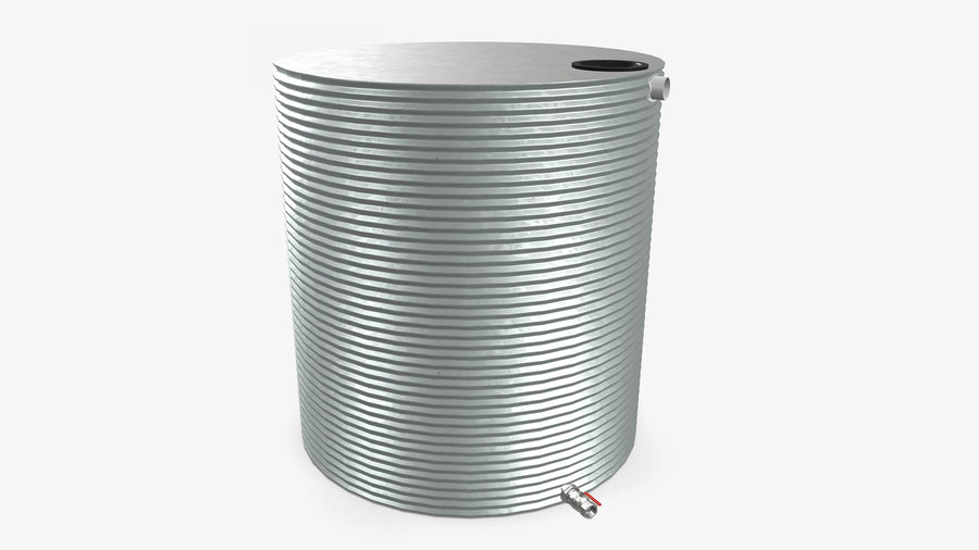10000 Litre Skinny Round Water Tank Product Image