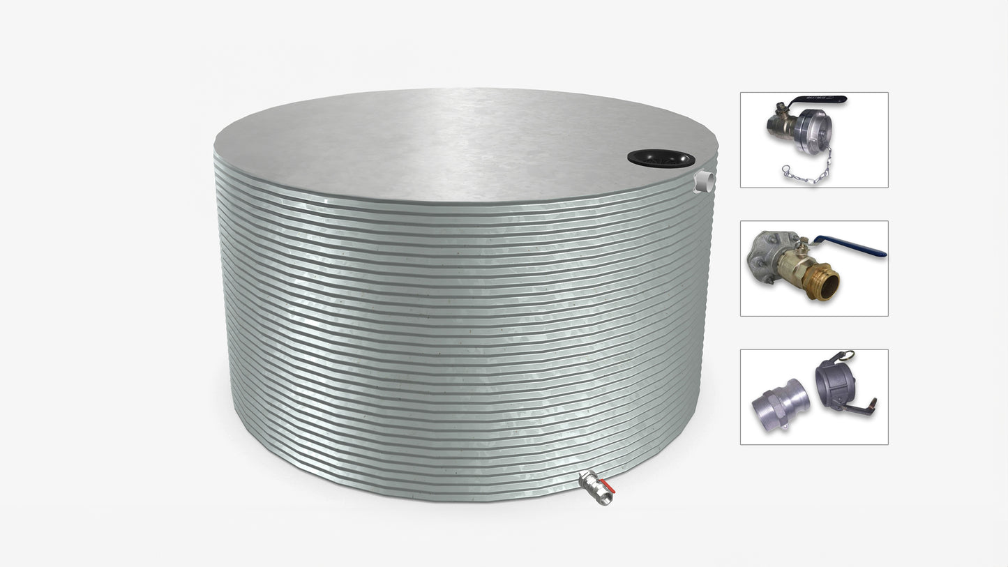 18000 Litre Round Fire Water Tank Product Image