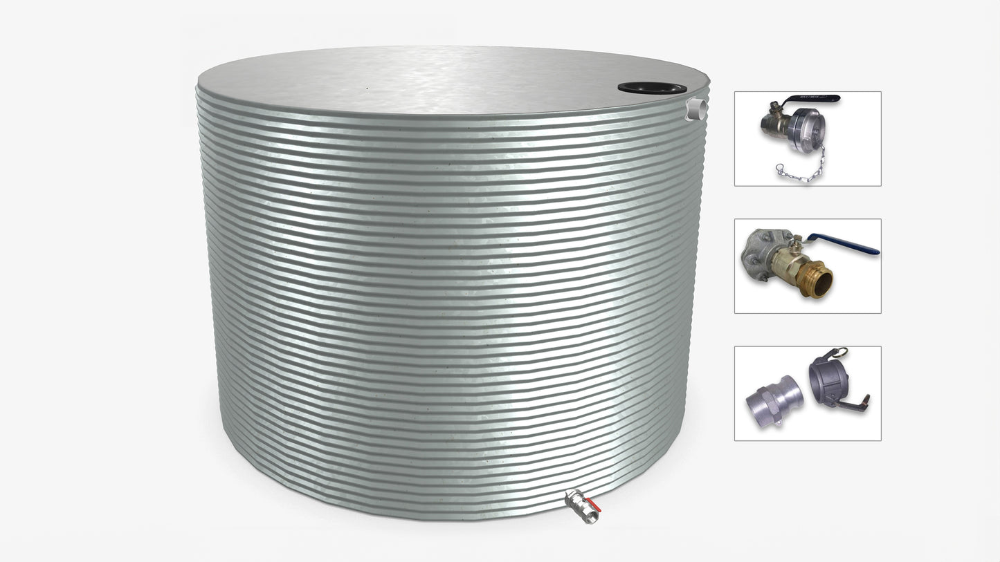 20000 Litre Round Fire Water Tank Product Image