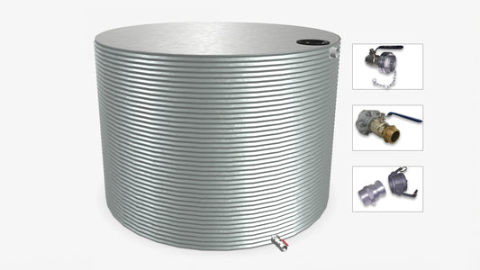 20000 Litre Round Fire Water Tank Product Image