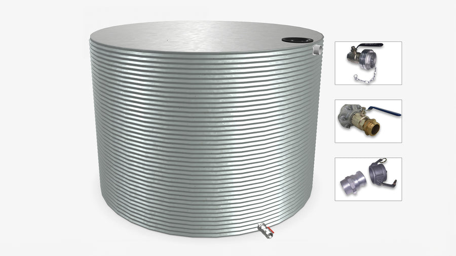 20000 Litre Round Fire Water Tank Product Image