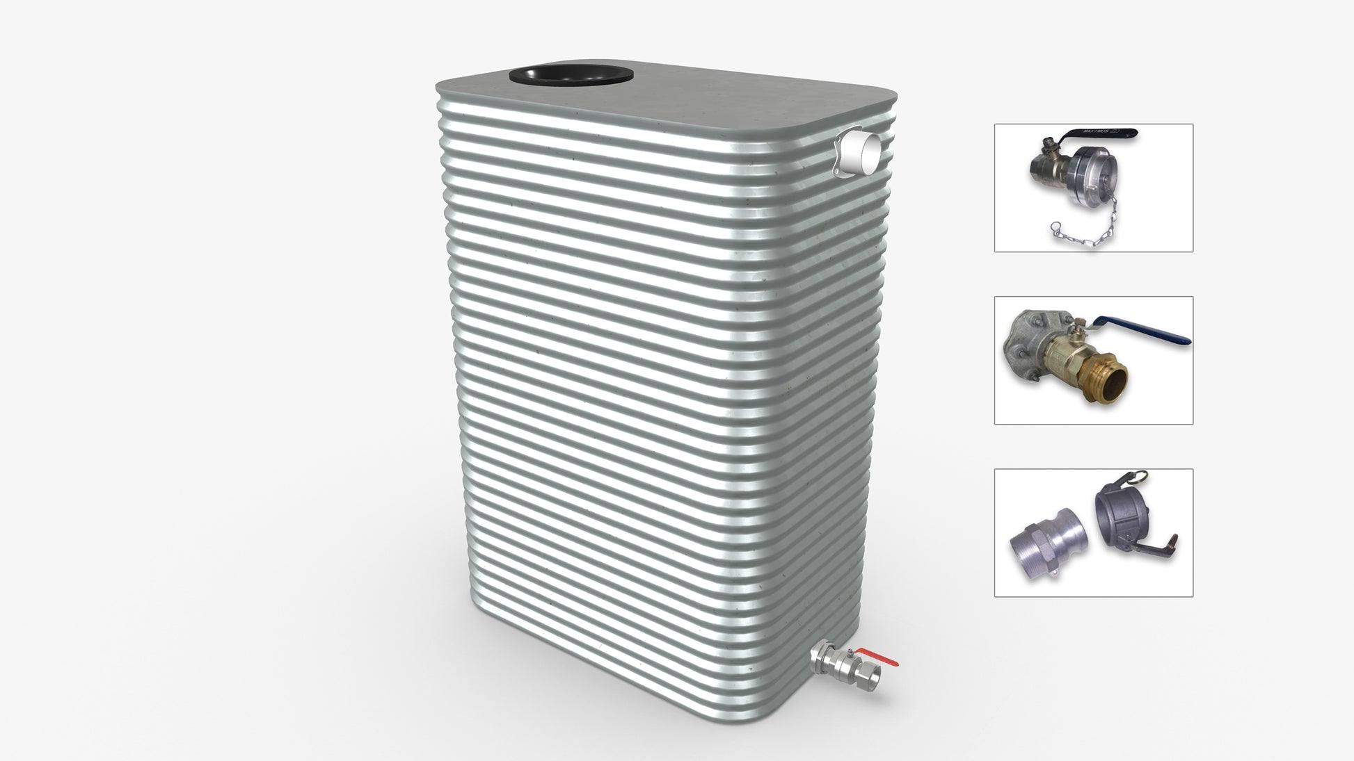 2000 Litre Modline Fire Water Tank Product Image