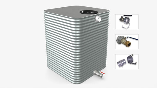 2000 Litre Square Fire Water Tank Product Image