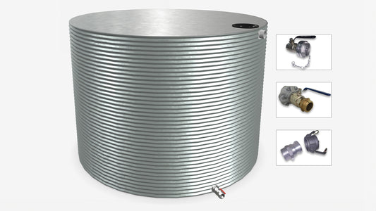 25000 Litre Round Fire Water Tank Product Image