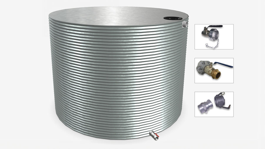 25000 Litre Round Fire Water Tank Product Image