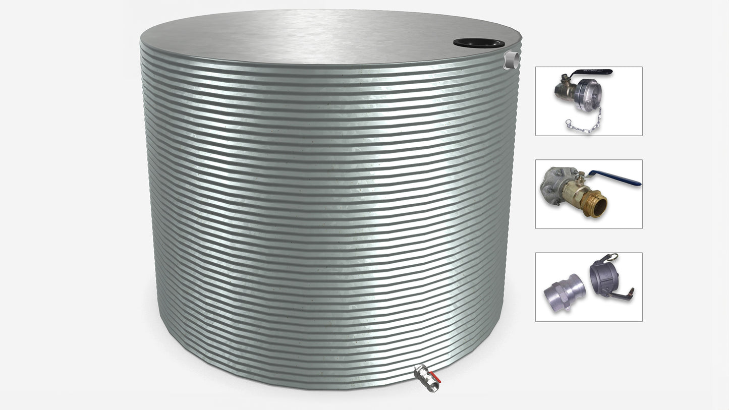 27000 Litre Round Fire Water Tank Product Image