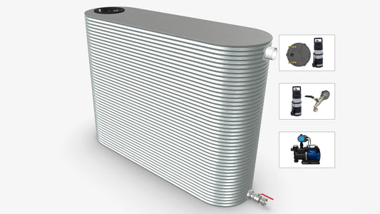 3000 Litre Slimline Water Tank With Pump Bundle Product Image