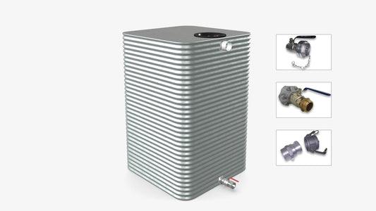 3000 Litre Square Fire Water Tank Product Image