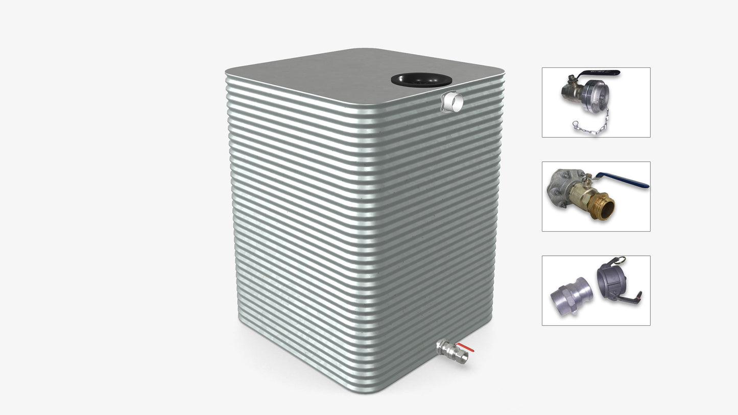 4000 Litre Square Fire Water Tank Product Image
