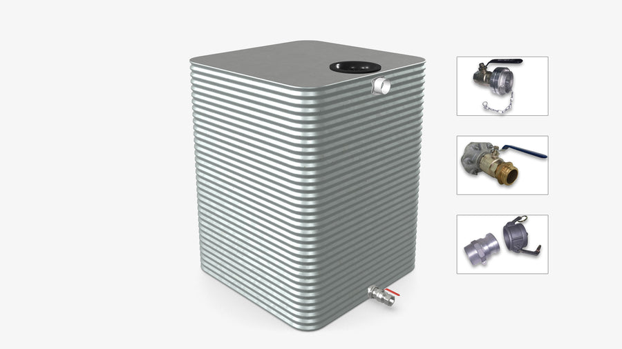 4000 Litre Square Fire Water Tank Product Image