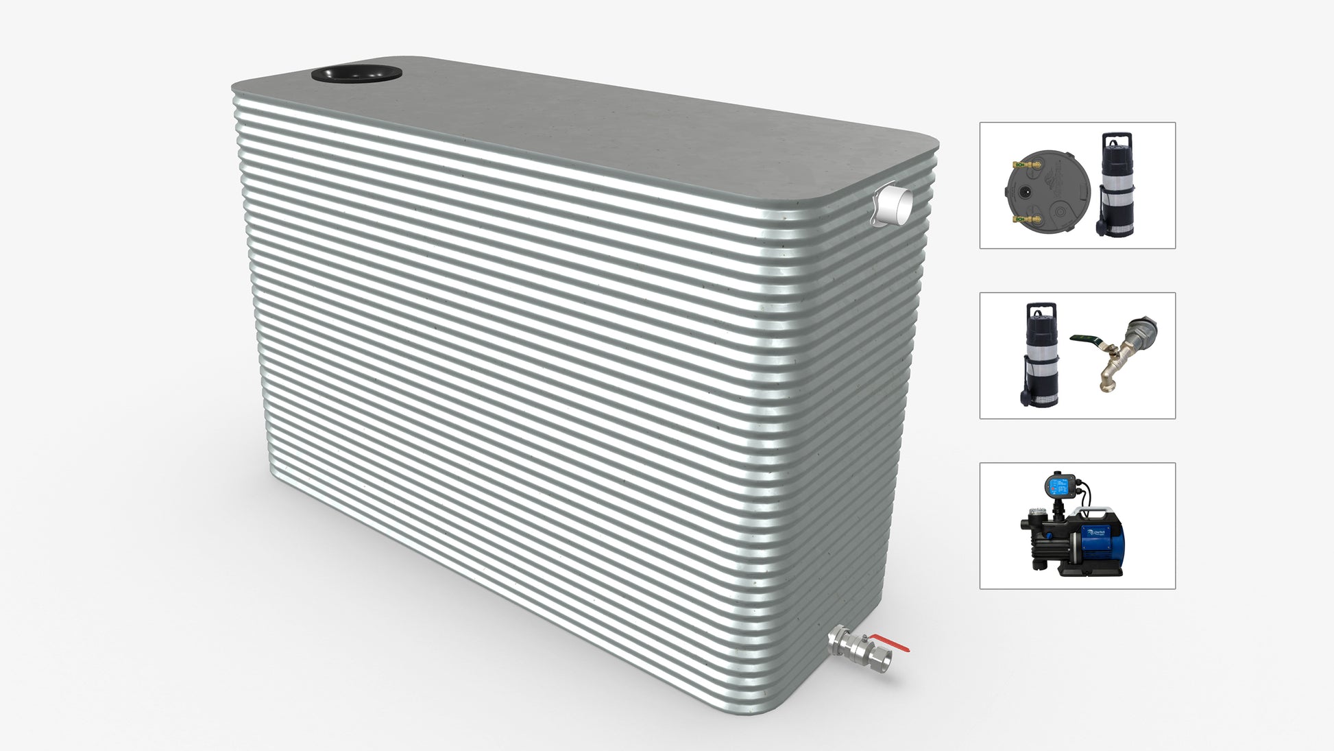 5000 Litre Modline Water Tank With Pump Bundle Product Image