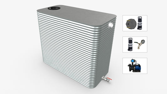 5000 Litre Tall Modline Water Tank With Pump Bundle Product Image