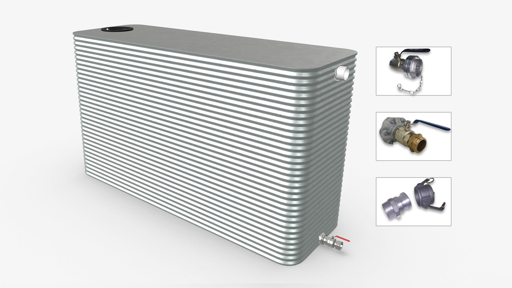 6000 Litre Modline Fire Water Tank Product Image