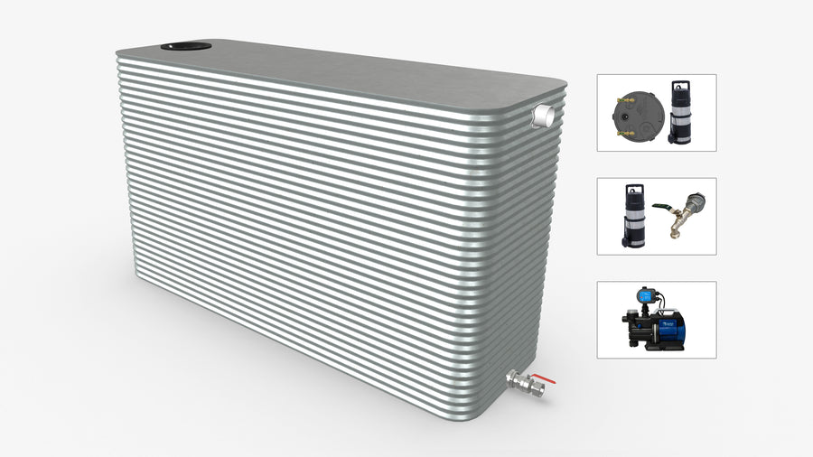 6000 Litre Modline Water Tank With Pump Bundle Product Image