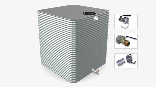 6000 Litre Square Fire Water Tank Product Image