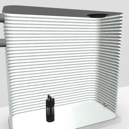 2000 Litre Slimline Water Tank