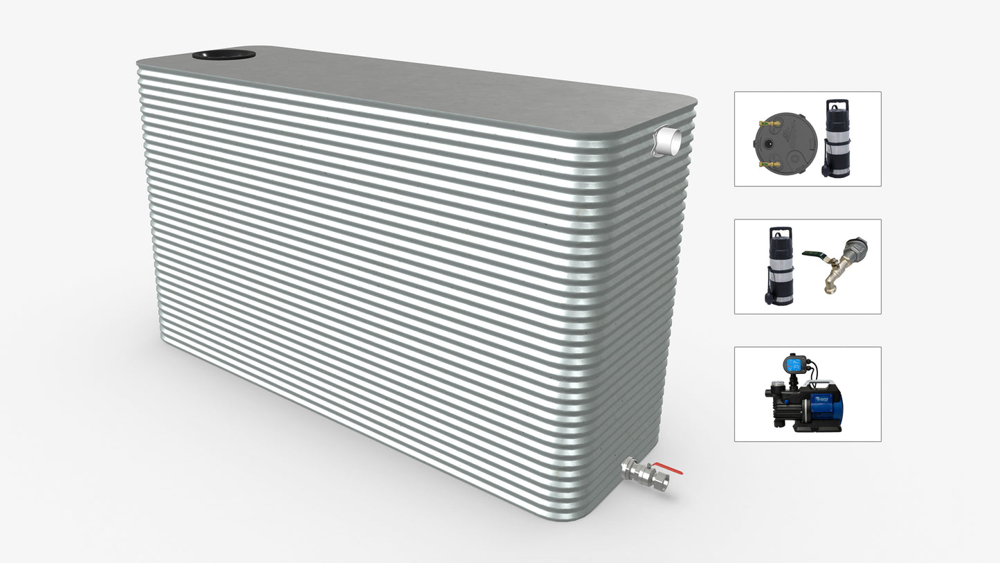 7000 Litre Modline Water Tank With Pump Bundle Product Image