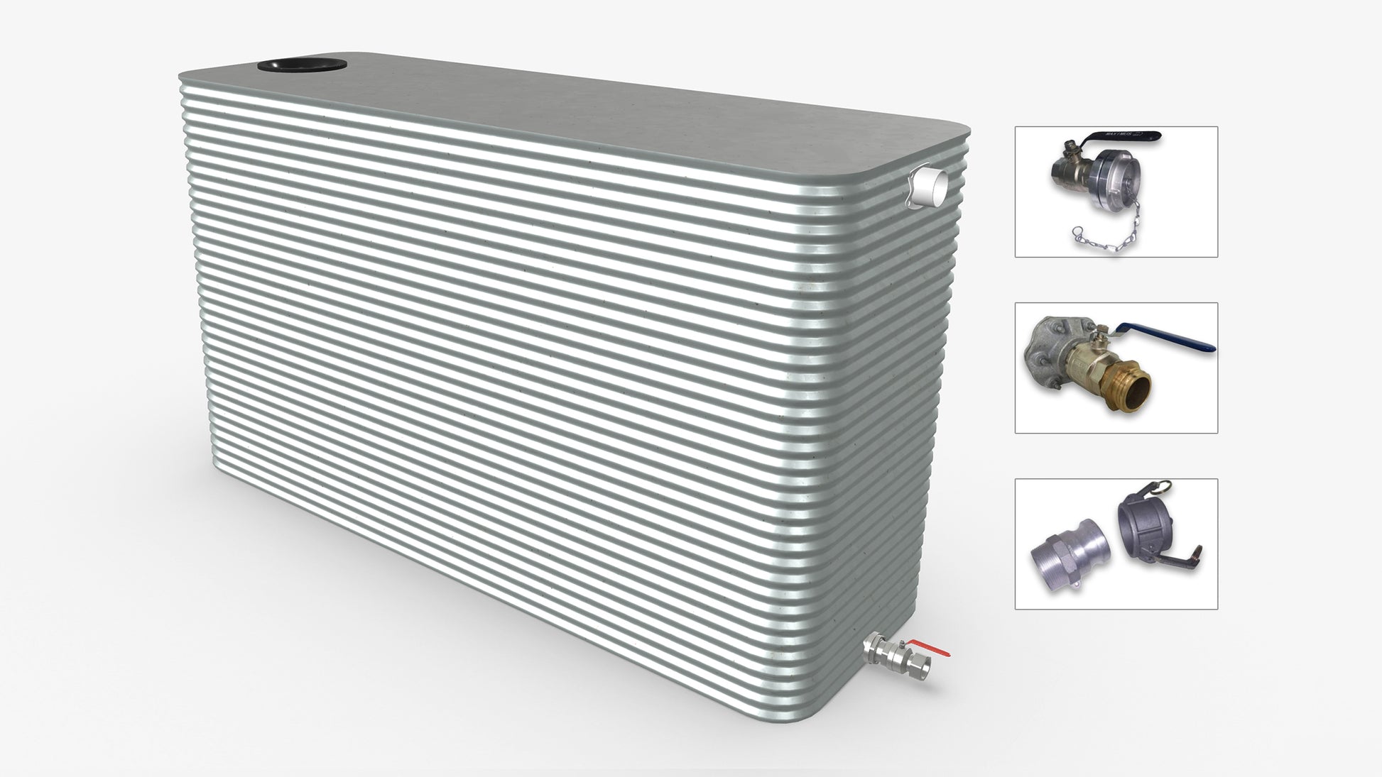 8000 Litre Modline Fire Water Tank Product Image