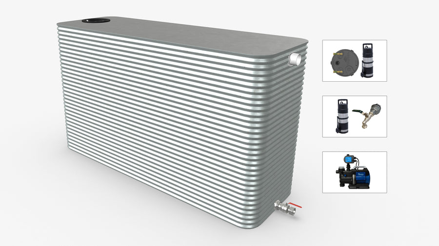 8000 Litre Modline Water Tank With Pump Bundle Product Image