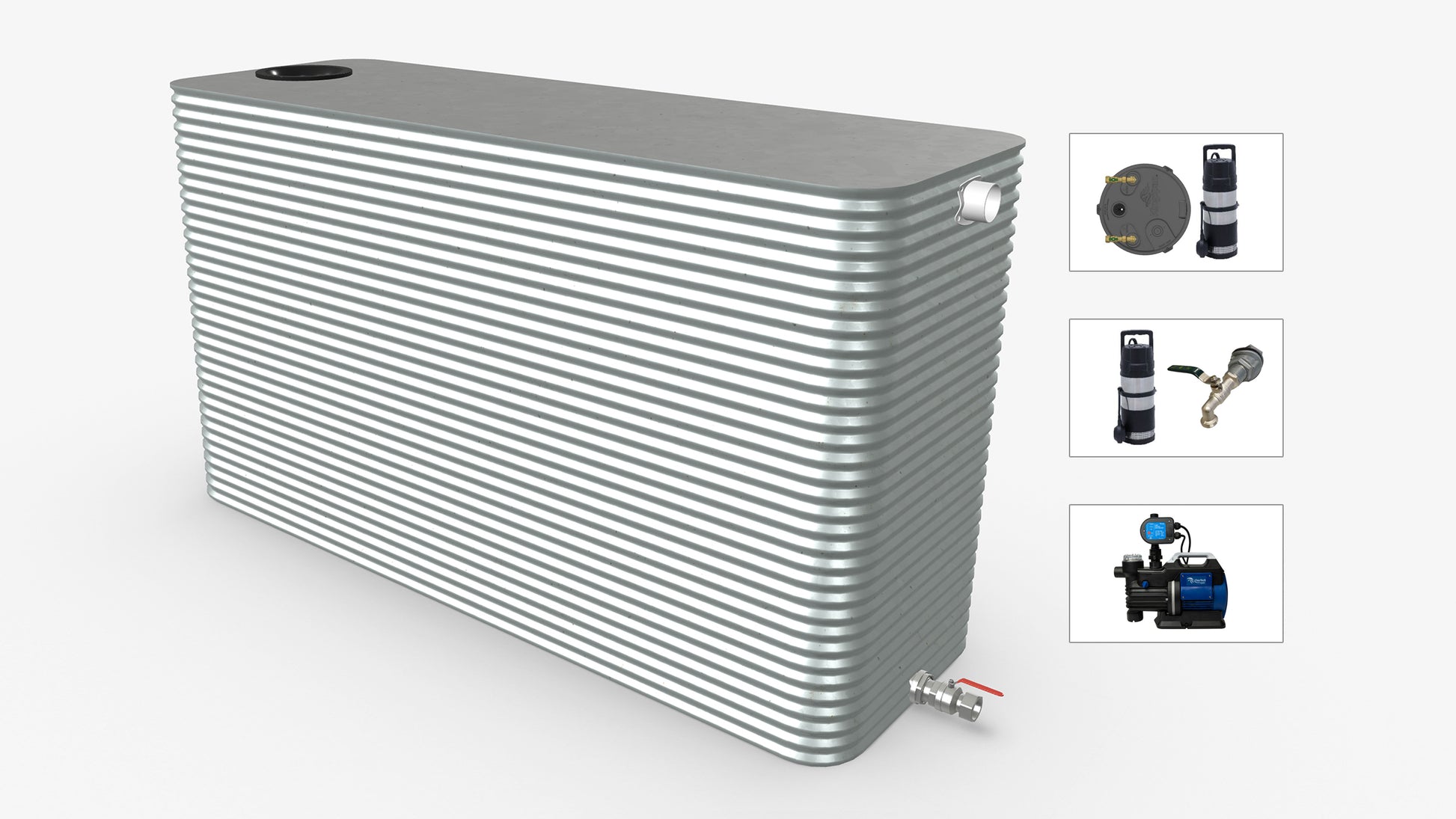 9000 Litre Modline Water Tank With Pump Bundle Product Image