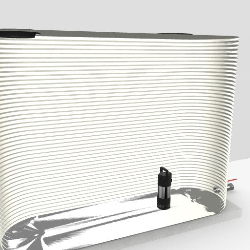 2000 Litre Slimline Water Tank