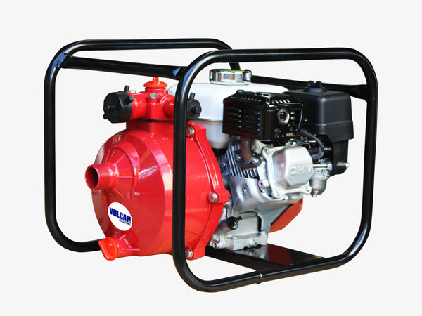 VULCAN FIRE PUMP 5.5HP SINGLE IMPELLER GX160 HONDA ENGINE →