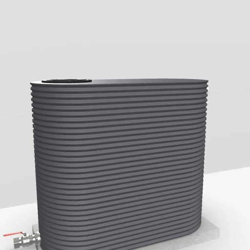 2000 Litre Slimline Water Tank