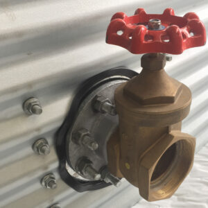 100mm Outlet and Valve