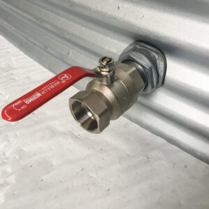 50mm outlet and valve