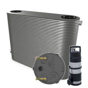 3000L Slimline Water Tank EvoIV Pump Package Claytech