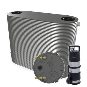 5000L Slimline Water Tank EvoIV Pump Package Claytech