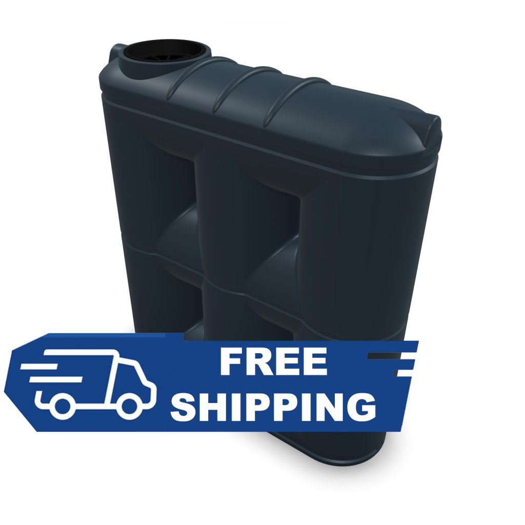 2000 Litre Tall Poly Slimline Water Tank VIC Kingspan Water Tank