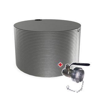 15000L Round Water Tank With STORZ NSW Fire Fitting