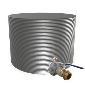 20000L Round Water Tank With CFA Fire Fitting